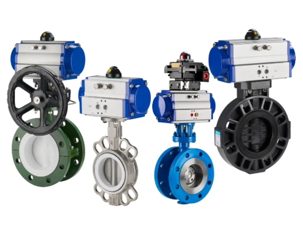 Pneumatic Butterfly Valve 3